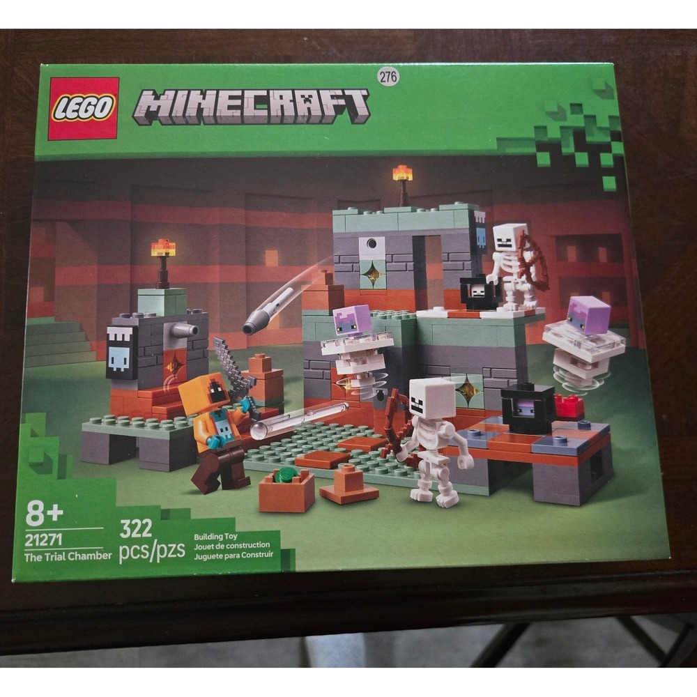 LEGO Minecraft The Trial Chamber 21271 Building Set 322 Pcs New Shadow Hoodie